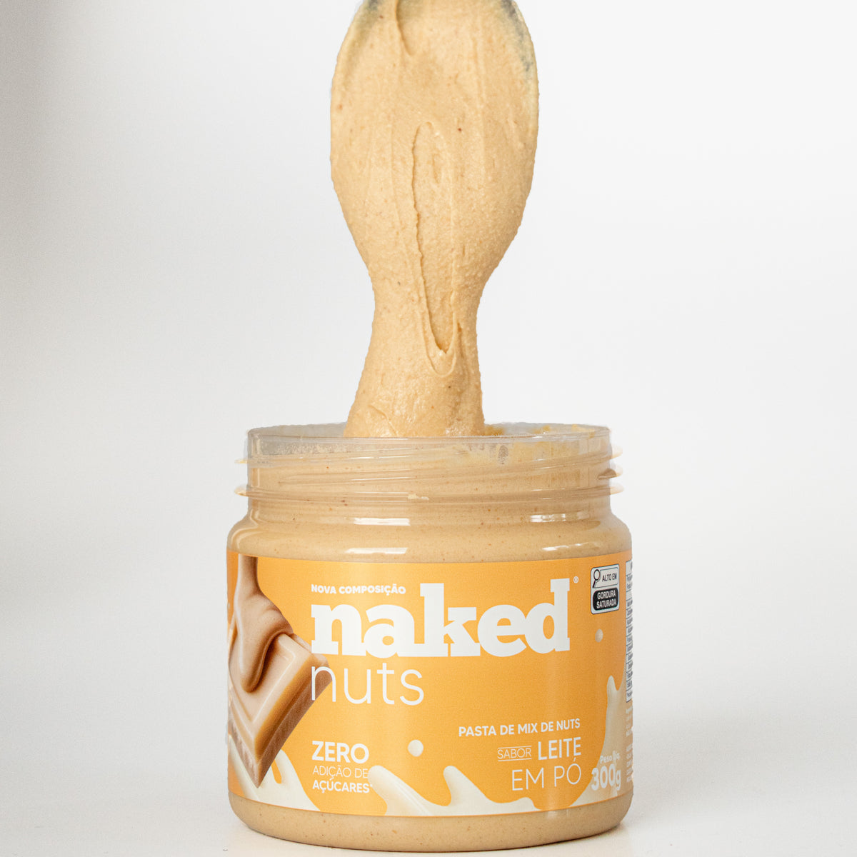 Pasta de Mix de Nuts com Leite em Pó (300g)