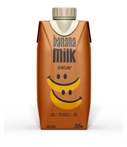 Banana Milk Cacau 250ml