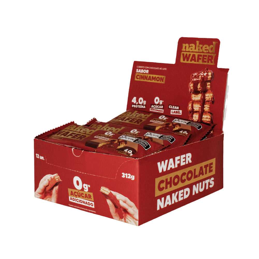 ナルナ プレミアム 30g Naked Wafer - Cinnamon (caixa) – Naked Nuts