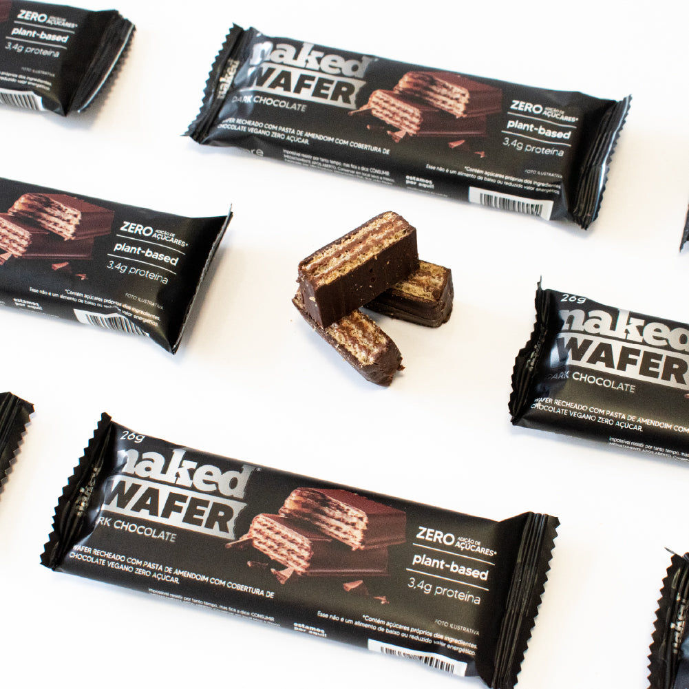 Naked Wafer - Dark Chocolate (caixa)