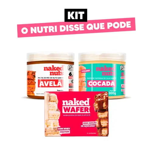 Kit Nutri Naked Nuts