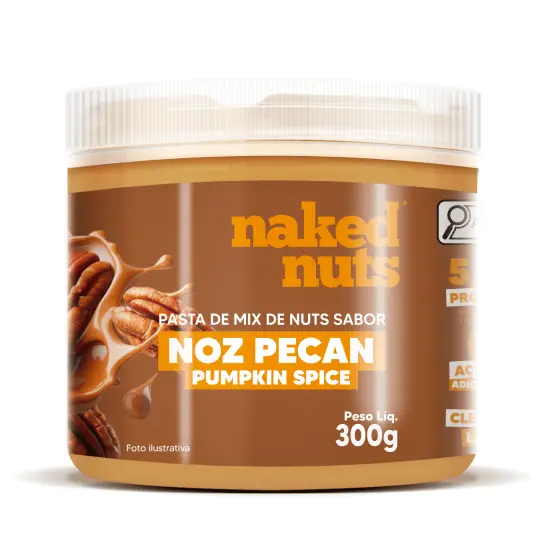 Kit 2 Pastas De Mix De Nuts Sabor Noz Pecan Naked Nuts