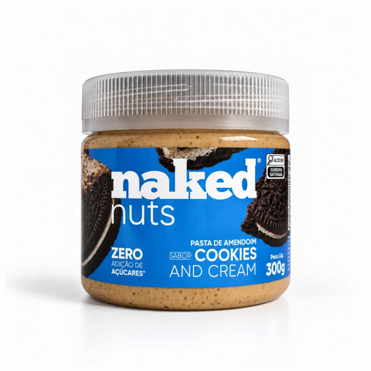 Pasta de Amendoim com Cookies & Cream (300g)