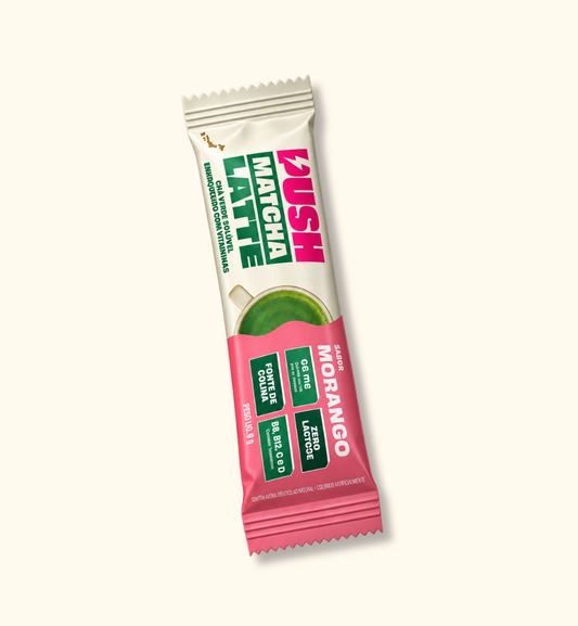 PUSH MATCHA LATTE SABOR MORANGO 1x9G