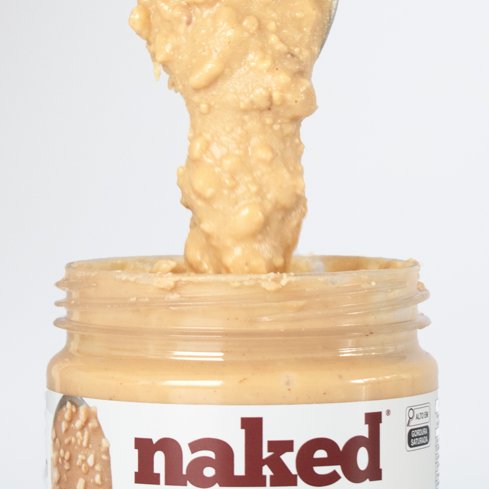 Pasta de Amendoim Crunch (300g) – Naked Nuts