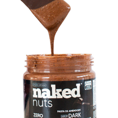 Pasta de Amendoim sabor Dark Chocolate
