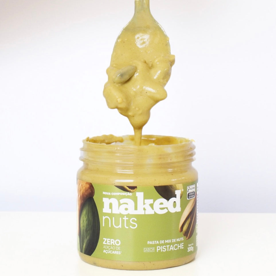 Pasta de Mix de Nuts com Pedaços de Pistache (300g)