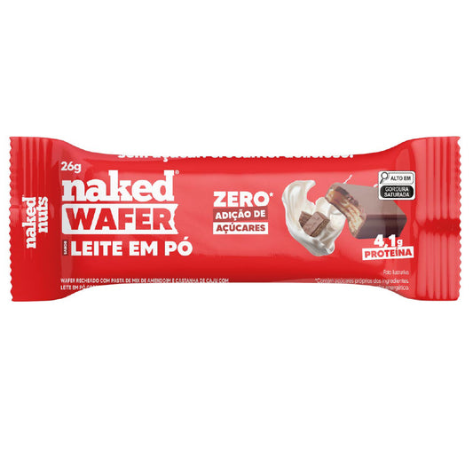 Naked Wafer - Chocolate ao Leite (26g)