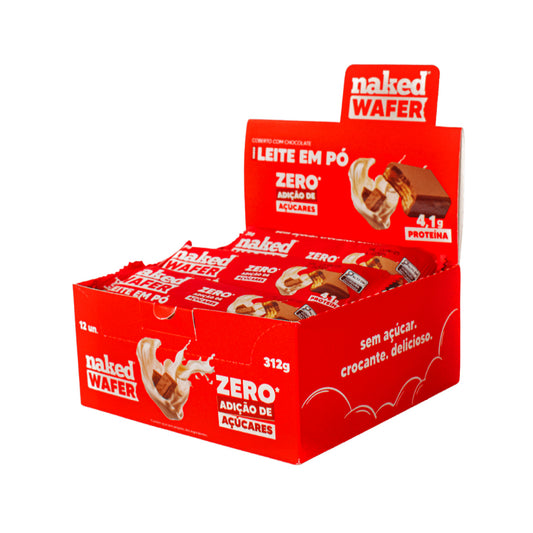 Naked Wafer - Chocolate ao Leite (caixa)