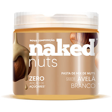 Pasta de Mix de Nuts Sabor Avelã Branco (150g)