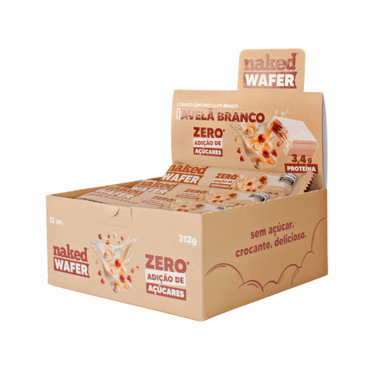 Naked Wafer - Avelã Branco (caixa)