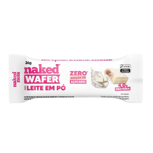 Naked Wafer - Chocolate Branco (26g)