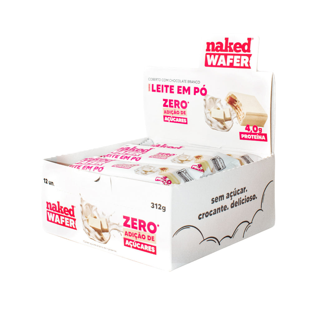 Naked Wafer - Chocolate Branco (caixa)
