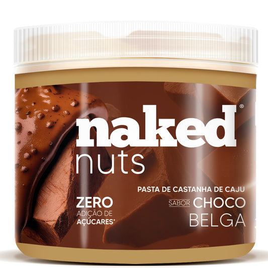 Pasta de Castanha de Caju com Chocolate Belga Crocante