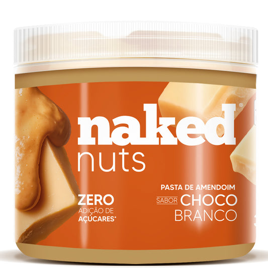 Pasta de Amendoim com Chocolate Branco