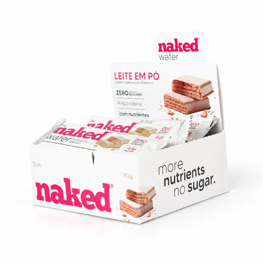 Naked Wafer - Chocolate Branco (caixa)