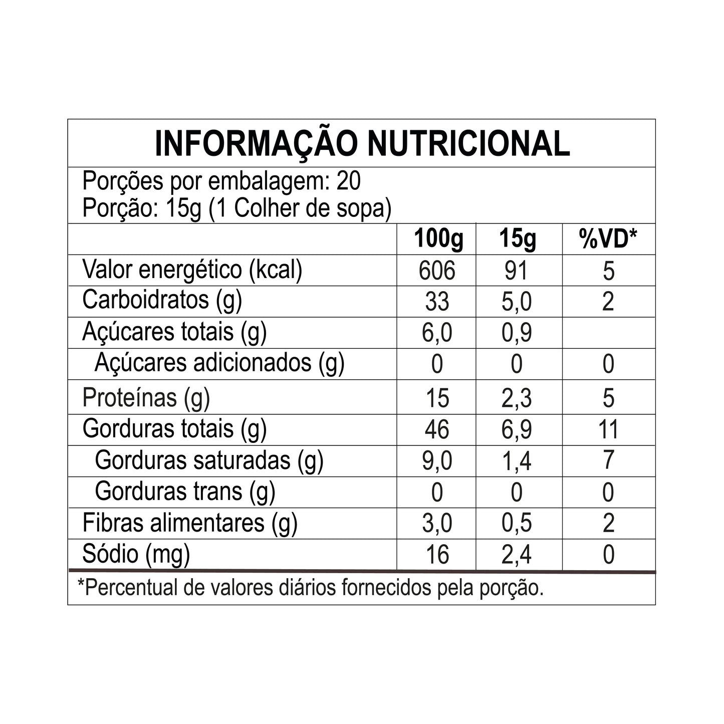 Pasta de Castanha de Caju Integral (300g)