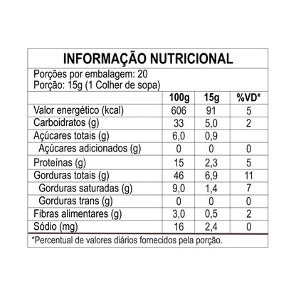 Pasta de Castanha de Caju Integral