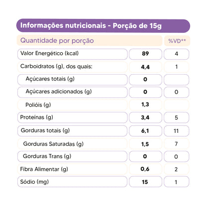 Pasta de Mix de Nuts Sabor Macadâmia
