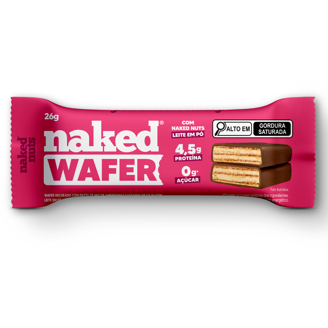 Leve Pague Naked Wafer Choco Ao Leite Choco Ao Leite Choco Branco Caixa Com